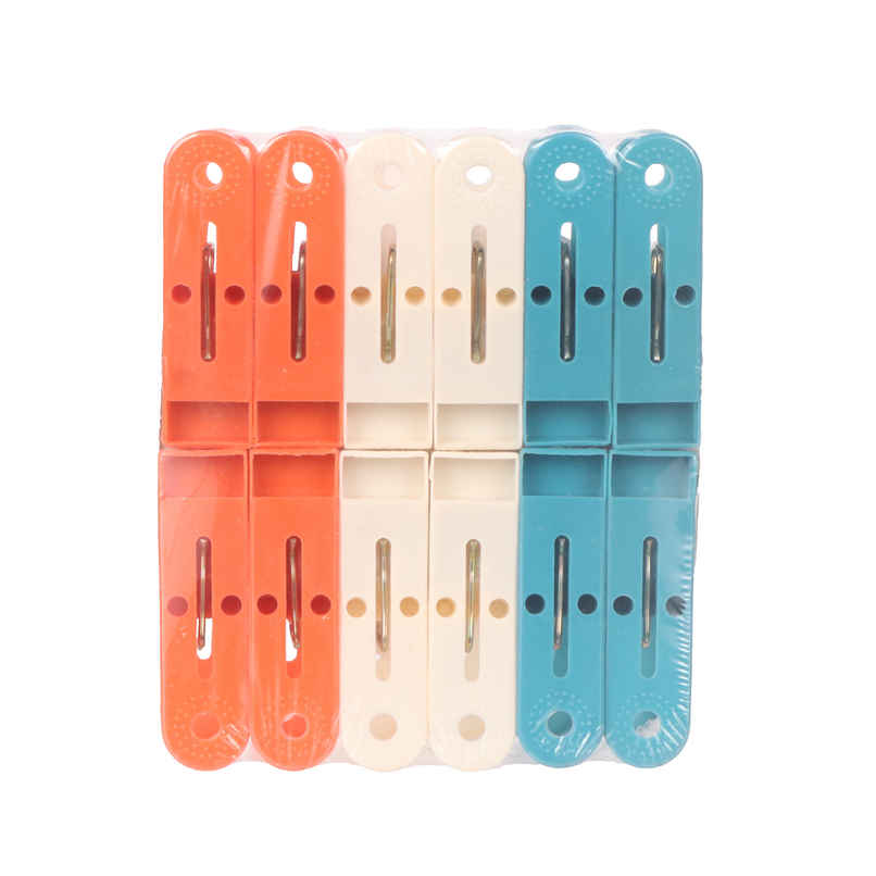 Jatin Verna Plastic Cloth Hanging Clips Set of 12 pcs | Assorted