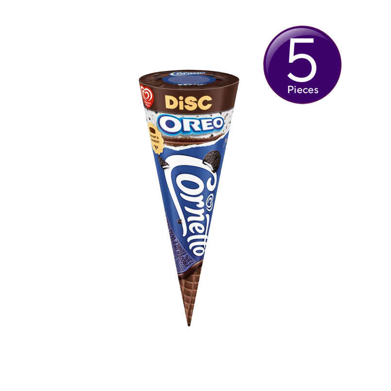 Kwality Wall's Cornetto Oreo Cone | Crunchy & Chocolatey Combo