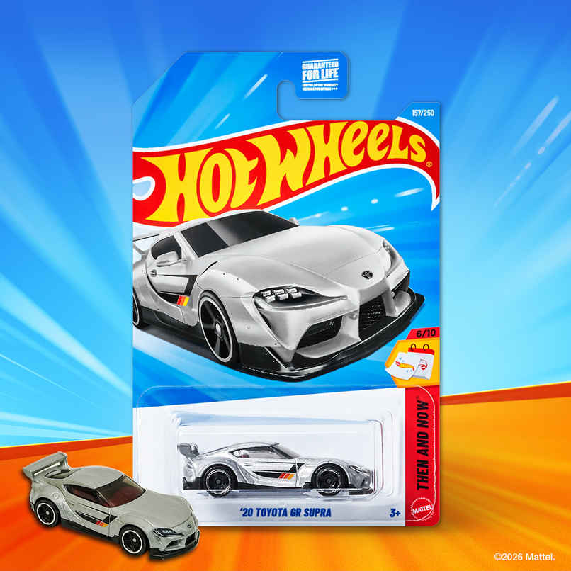Hot Wheels Worldwide Basic HW20 Toyota GR Supra Car Toy for Kids & Collectors Hot Wheels Worldwide Basic HW20 Toyota GR Supra Car Toy for Kids & Collectors