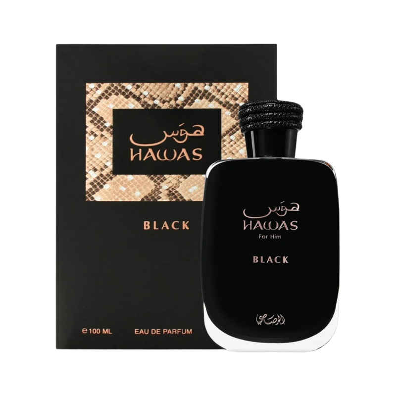 Rasasi Hawas Black Pour Homme Eau de Parfum for Men