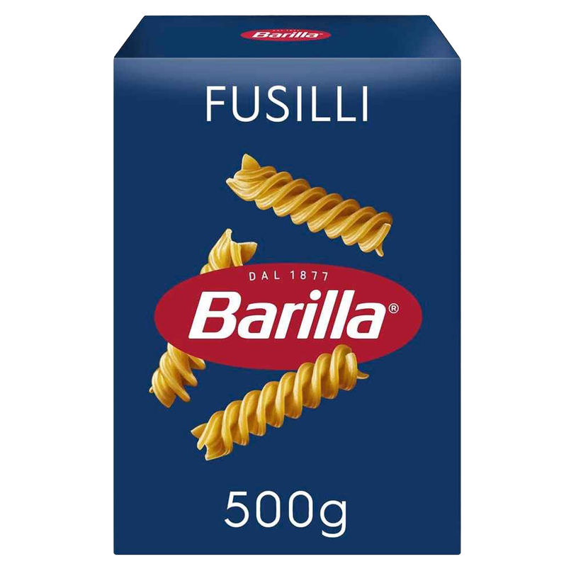Barilla Pasta Fusilli Durum Wheat Barilla Pasta Fusilli Durum Wheat