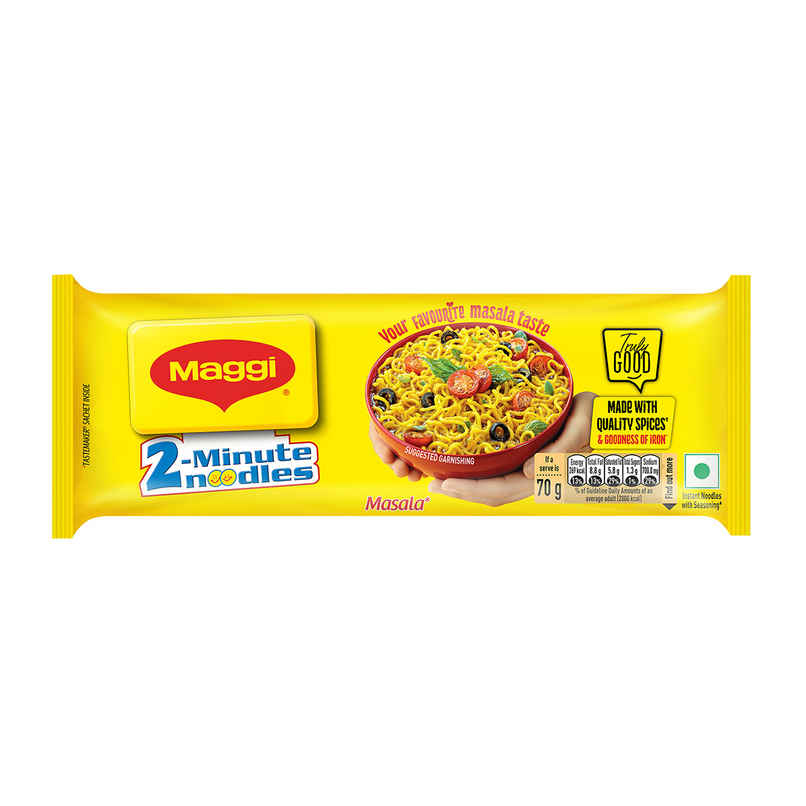 MAGGI 2-Minute Instant Noodles | Masala Noodles | Made With Quality Spices MAGGI 2-Minute Instant Noodles | Masala Noodles | Made With Quality Spices