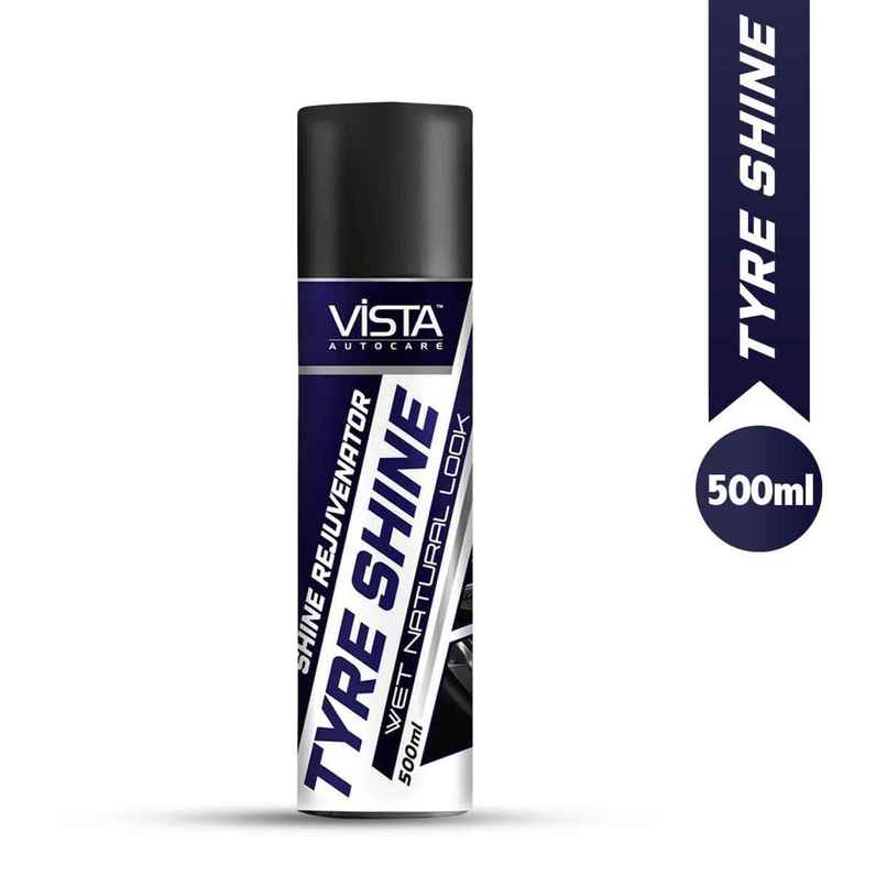 Vista Auto Care Tyre Shine for Car & Bike | Prevents Fading and Cracks Vista Auto Care Tyre Shine for Car & Bike | Prevents Fading and Cracks