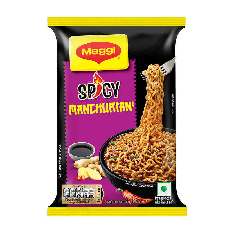 Maggi 2-Minute Spicy Manchurian Noodles Maggi 2-Minute Spicy Manchurian Noodles