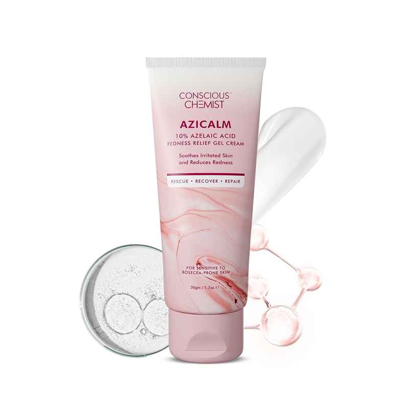 Conscious Chemist 10% Azelaic Acid Face Cream For Redness Relief & Acne Treatment