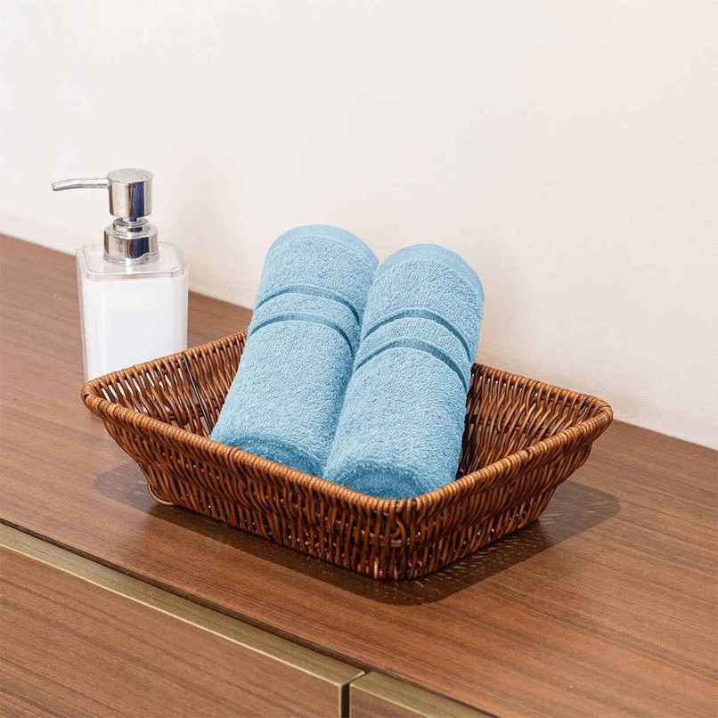 Home Elegance by myTrident Comfort Living 100% Cotton Hand Towel Set | 40cm x 60cm | 400 GSM | Cool Blue Home Elegance by myTrident Comfort Living 100% Cotton Hand Towel Set | 40cm x 60cm | 400 GSM | Cool Blue