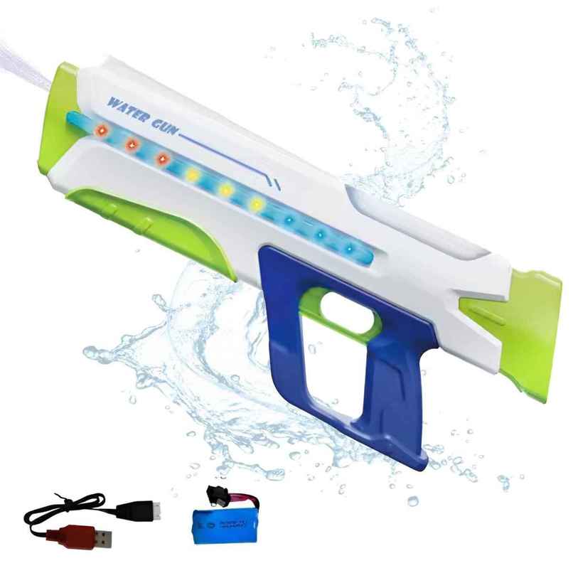 Toyshine Electric Holi Water Blaster Holi Gun Toy with Light | 25-32 Ft Range | Rechargeable Toyshine Electric Holi Water Blaster Holi Gun Toy with Light | 25-32 Ft Range | Rechargeable