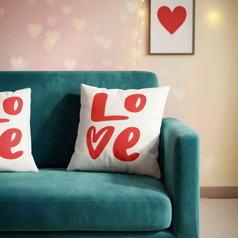 Love Cushion | Mad Over Prints