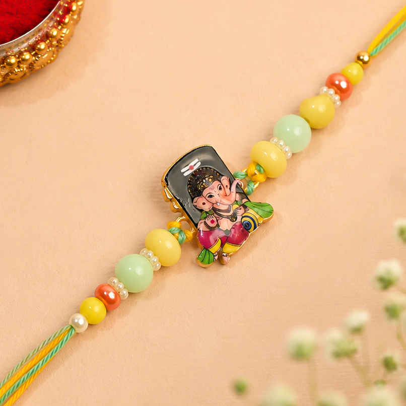 Rakhi for Brother | Lord Ganesh & Shiva | Religious | Pack of 1 | Shree Rakhi Rakhi for Brother | Lord Ganesh & Shiva | Religious | Pack of 1 | Shree Rakhi