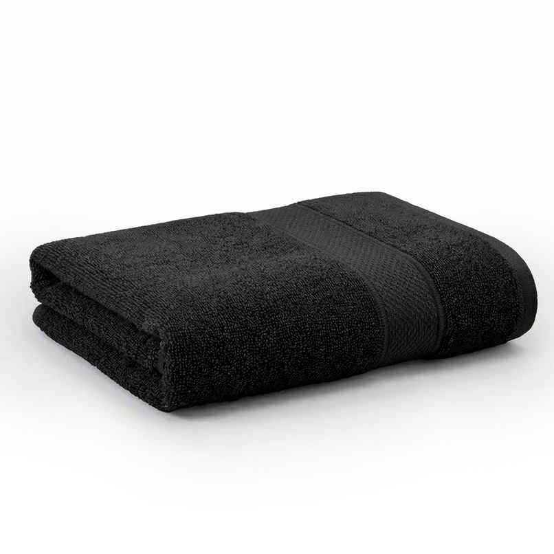 myTrident Urban Comfort Cotton Bath Towel | Black myTrident Urban Comfort Cotton Bath Towel | Black