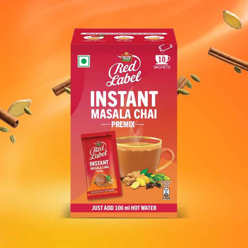 Brooke Bond Red Label, Instant Masala Chai Premix, Instant Tea Premix Brooke Bond Red Label, Instant Masala Chai Premix, Instant Tea Premix