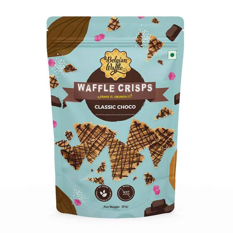 The Belgian Waffle Co Classic Choco Crisps