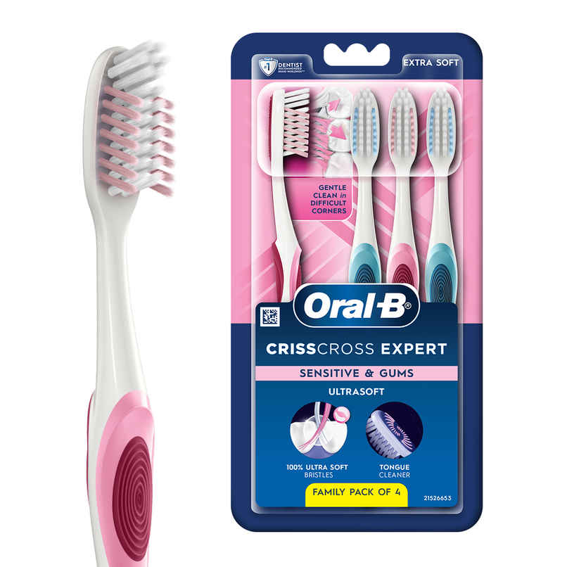 Oral-B Crisscross Sensitive Ultrathin | Extra Soft Toothbrush Oral-B Crisscross Sensitive Ultrathin | Extra Soft Toothbrush