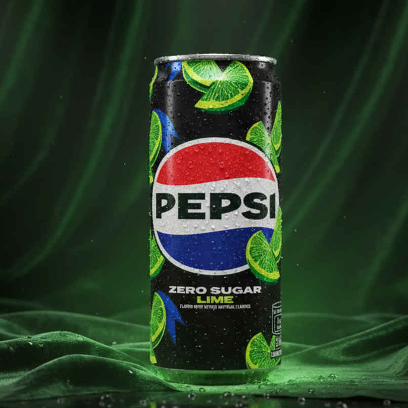 Pepsi Zero Sugar Lime Flavored Soft Drink Pepsi Zero Sugar Lime Flavored Soft Drink