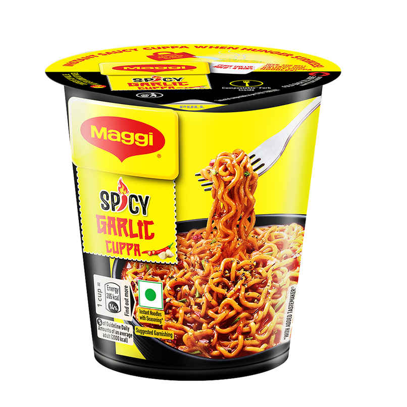 Maggi Spicy Garlic Instant Cuppa Noodles Maggi Spicy Garlic Instant Cuppa Noodles
