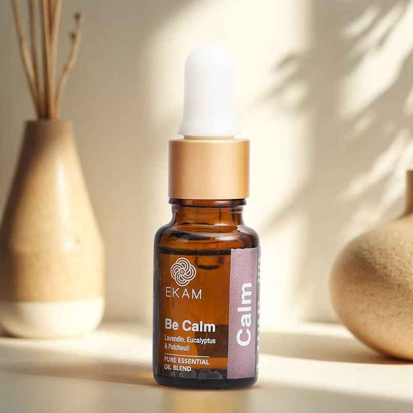 EKAM Be Calm Wellness Blend | Aromatherapy Series | 10 ml | Essential Oil Blend EKAM Be Calm Wellness Blend | Aromatherapy Series | 10 ml | Essential Oil Blend