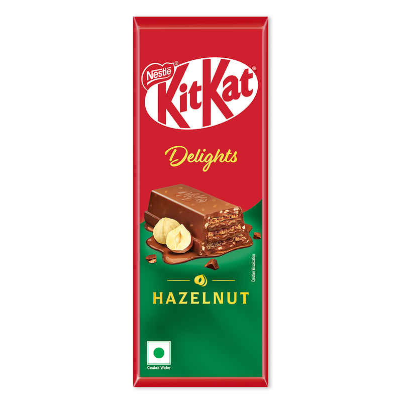 Kitkat Delights Hazelnut Choco Coated Wafer Bar