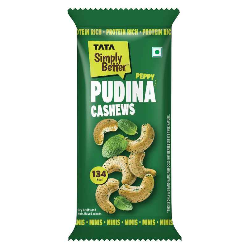 Tata Simply Better Peppy Pudina Mint Flavored Cashew