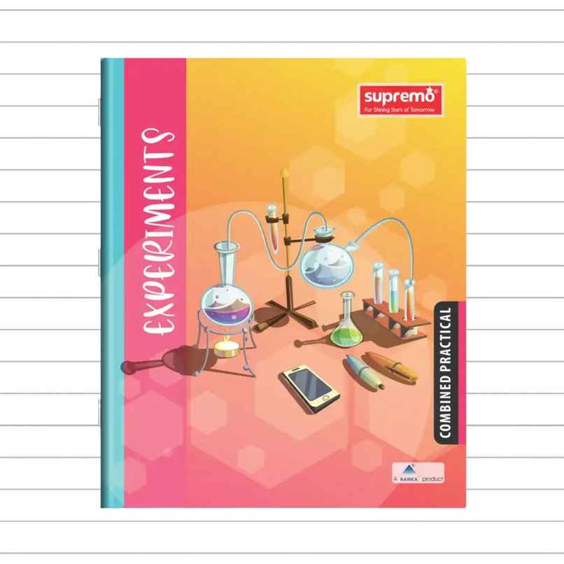 Ranka Supremo Practical Book Combined Single Line/ Blank | Standard 27 x 22 cm, 140 Pages