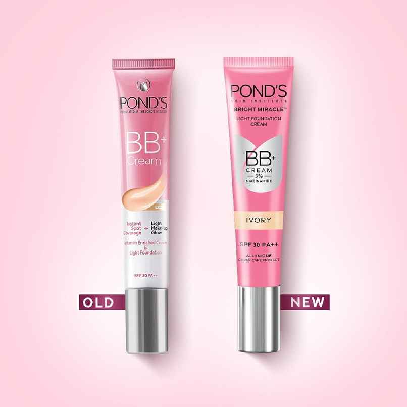 Pond's  Bb+ Cream | Instant Spot Coverage | Light Make-Up Glow | Ivory 18G