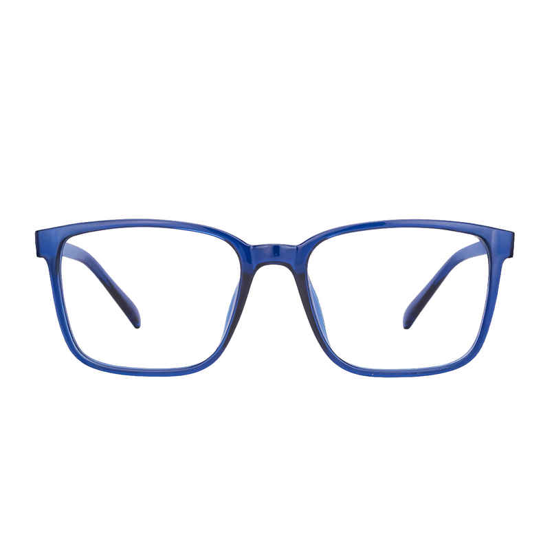 Lenskart BLU Unisex Zero Power Computer Glasses| Medium | Blue -135 mm