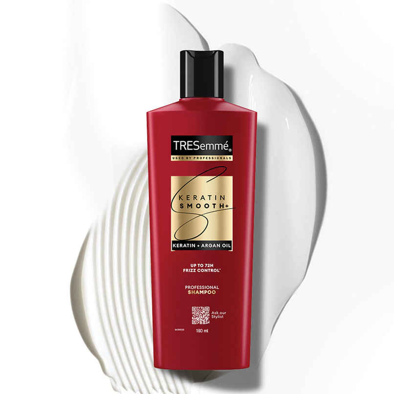 TRESemme Keratin Smooth Anti-Frizz Shampoo with Keratin & Argan Oil for Dry, Frizzy Hair