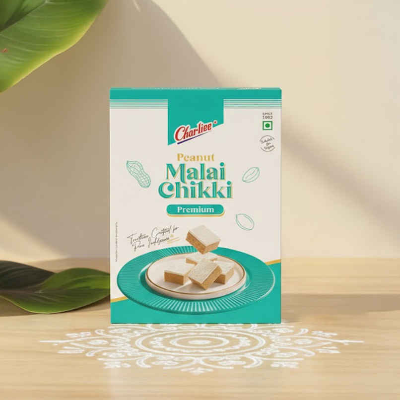 CHARLIEE Peanut Malai Chikki Premium