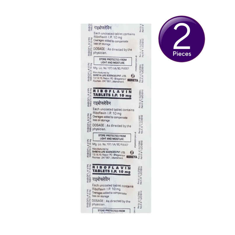 Riboflavin 10mg Tablet