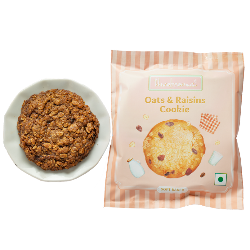 Theobroma Big Cookie Oats & Raisins Cookie | No Palm Oil | No Preservatives Theobroma Big Cookie Oats & Raisins Cookie | No Palm Oil | No Preservatives