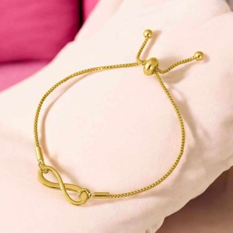Palmonas Infinity Wish Bracelet For Womens | Waterproof And Anti-Tarnish