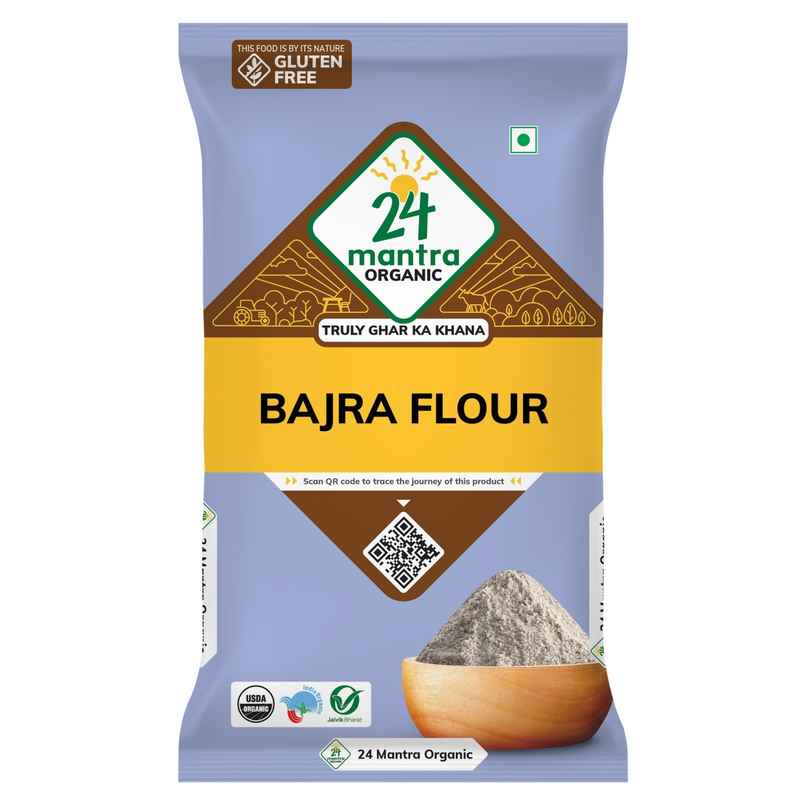24 Mantra Organic Bajra Flour