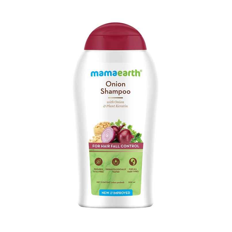 Mamaearth Onion Hair Fall Control Shampoo