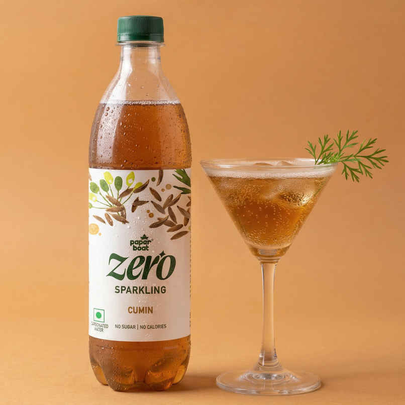Paper Boat Zero Sugar Cumin Sparkling Water | Sugar Free Jeera Drink