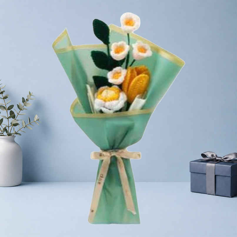 Graceful Crochet Flower Bouquet | FNP