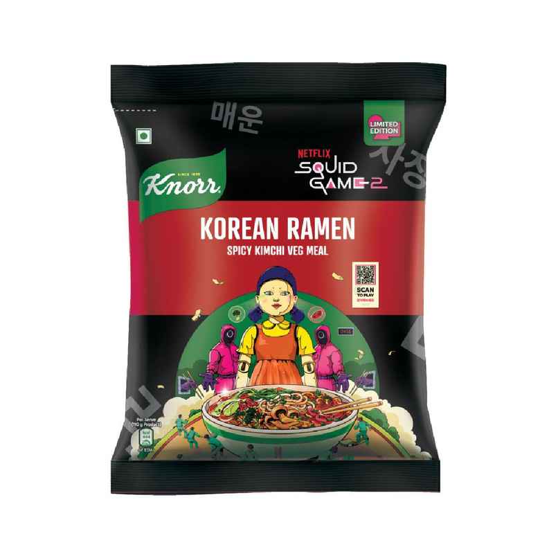 Korean Knorr Korean Ramen Spicy Kimchi Veg Meal Korean Knorr Korean Ramen Spicy Kimchi Veg Meal