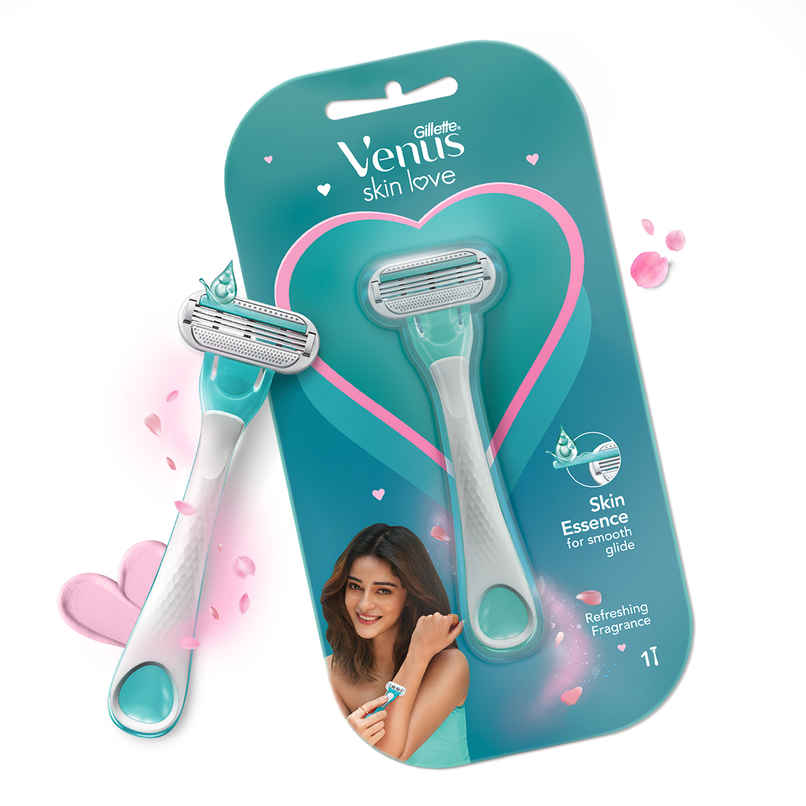 Gillette Venus Skin Love With Skin Essence Womens Razor