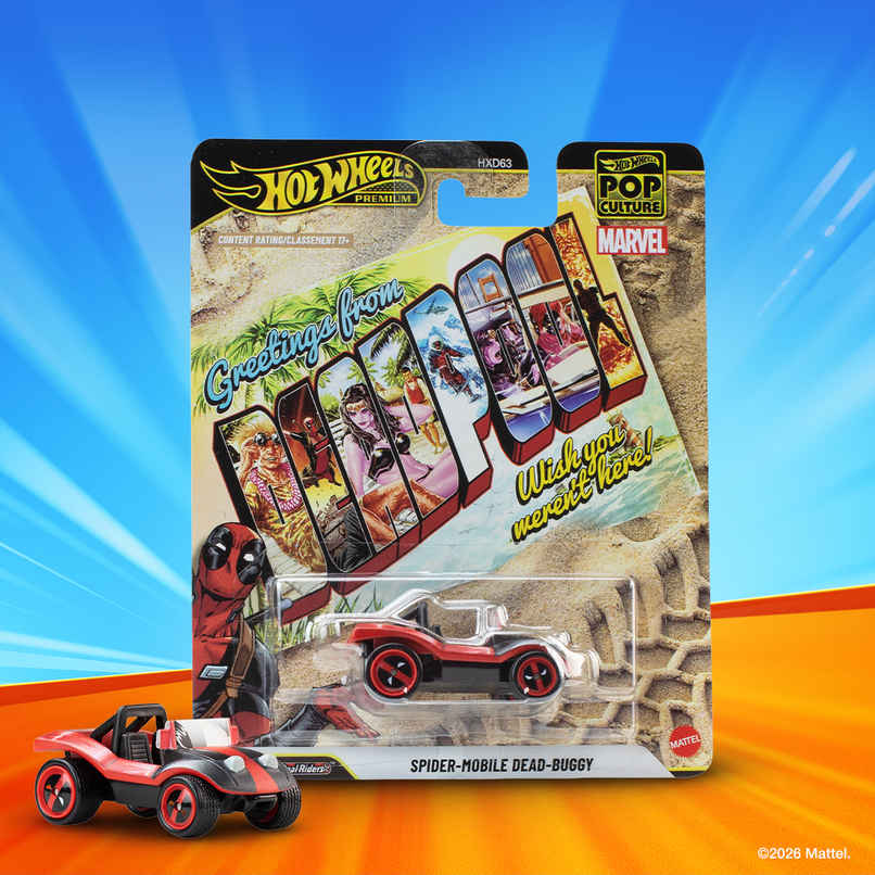 Hot Wheels Spider Mobile 164 Scale Die Cast Replica from Popular Movie Hot Wheels Spider Mobile 164 Scale Die Cast Replica from Popular Movie