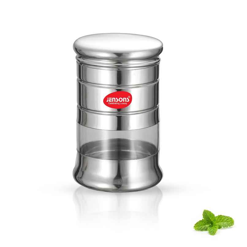 Jensons Belly Canister 9 cm (Set of 2 Pcs) Jensons Belly Canister 9 cm (Set of 2 Pcs)
