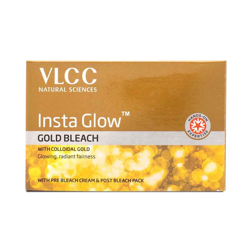 VLCC Insta Glow Gold Bleach VLCC Insta Glow Gold Bleach