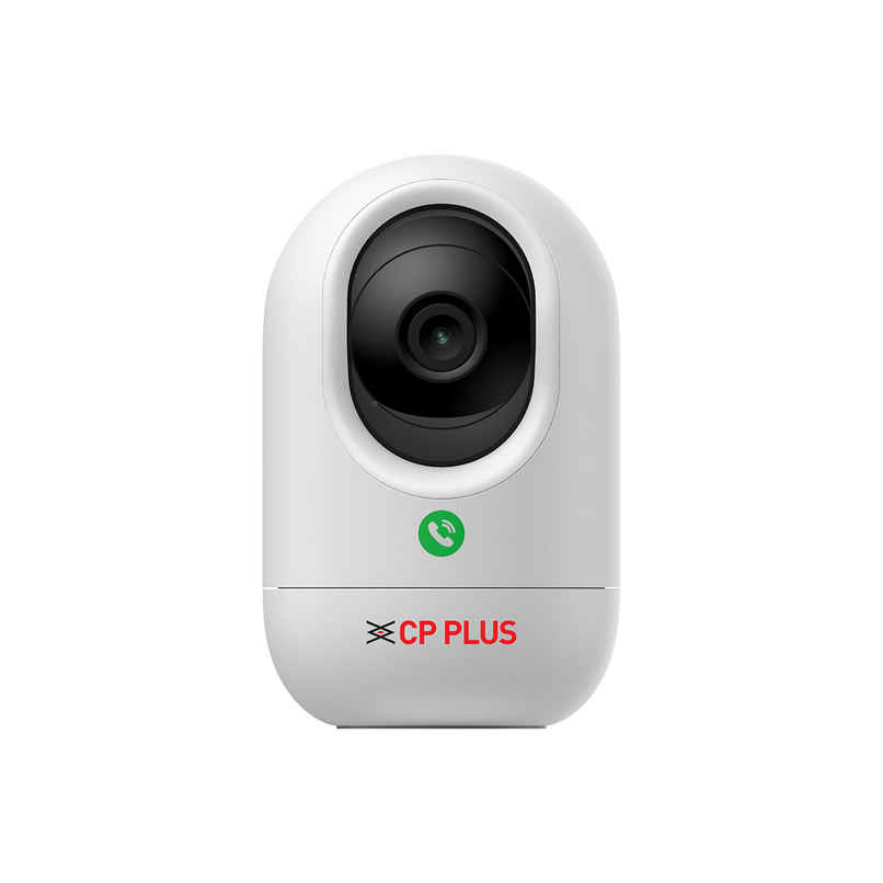 CP PLUS CP-E44Q 4MP Quad HD Resolution CCTV Camera with Press to Call & CTC Cyber Secure Tech