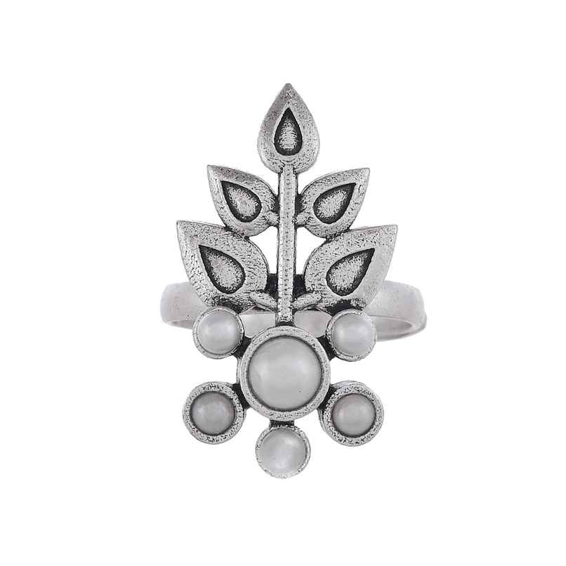 Voylla Fresh Fern Rue Ring Voylla Fresh Fern Rue Ring