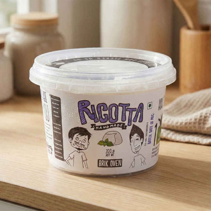 Brik Oven Whey Ricotta Cheese Brik Oven Whey Ricotta Cheese