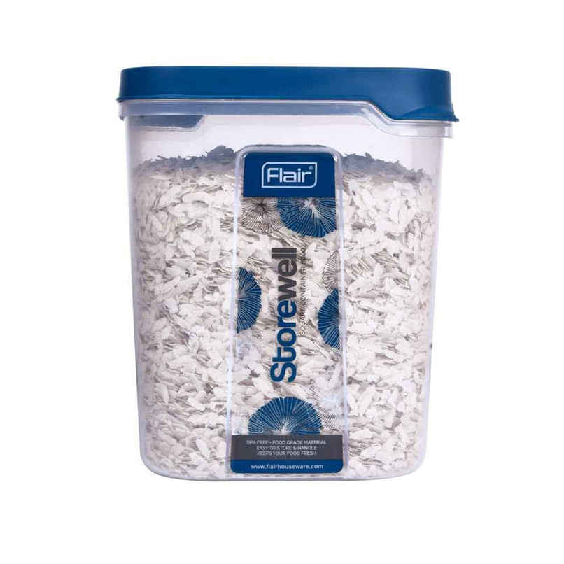 Flair Plastic Storewell Food Storage Containers 8000 ml (Blue), Food Grade, Bpa Free, Spices Grains Flair Plastic Storewell Food Storage Containers 8000 ml (Blue), Food Grade, Bpa Free, Spices Grains