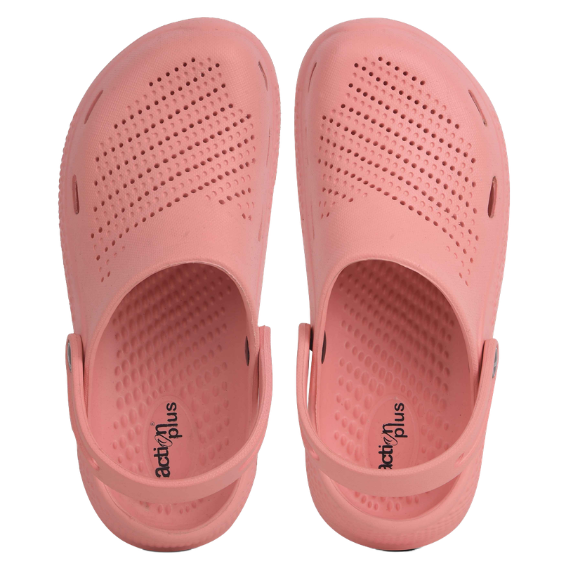 Action Women's Ontc-17 Ultra Lightweight Clogs | Trendy Colors | Air Pass Upper | Peach - UK 5 Action Women's Ontc-17 Ultra Lightweight Clogs | Trendy Colors | Air Pass Upper | Peach - UK 5