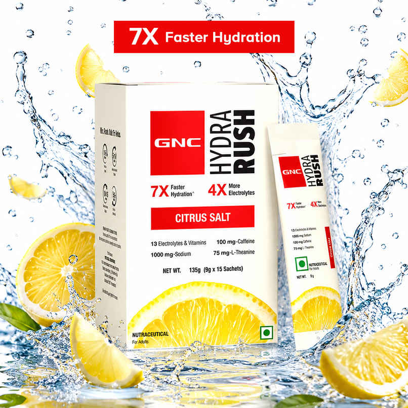 GNC Hydra Rush Citrus Salt