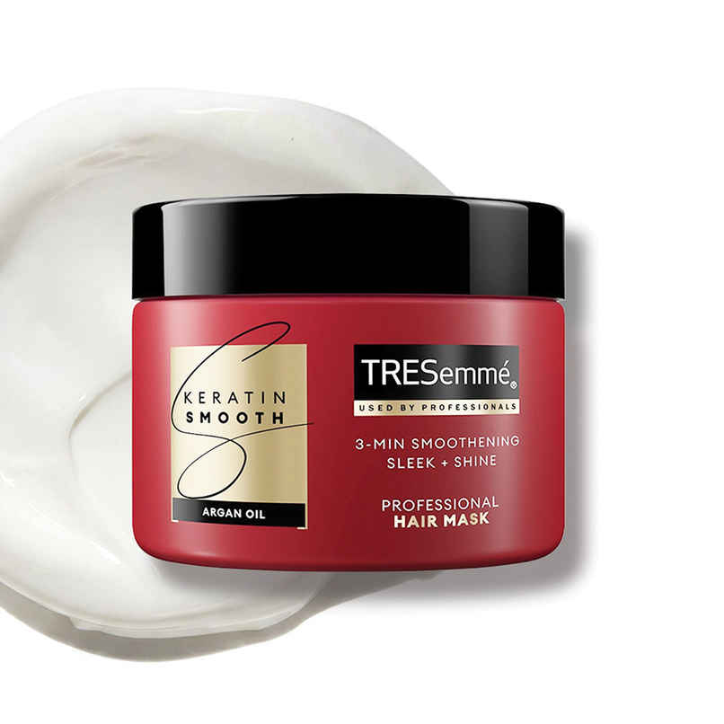 TRESemme Keratin Smooth Anti-Frizz Hair Mask | Smoothening Treatment for Dry Frizzy Hair