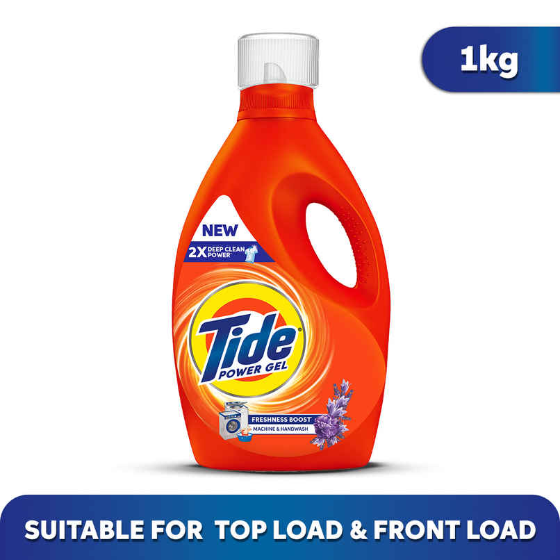 Tide Power Gel Liquid Detergent for Top Load & Front Load Washing Machine
