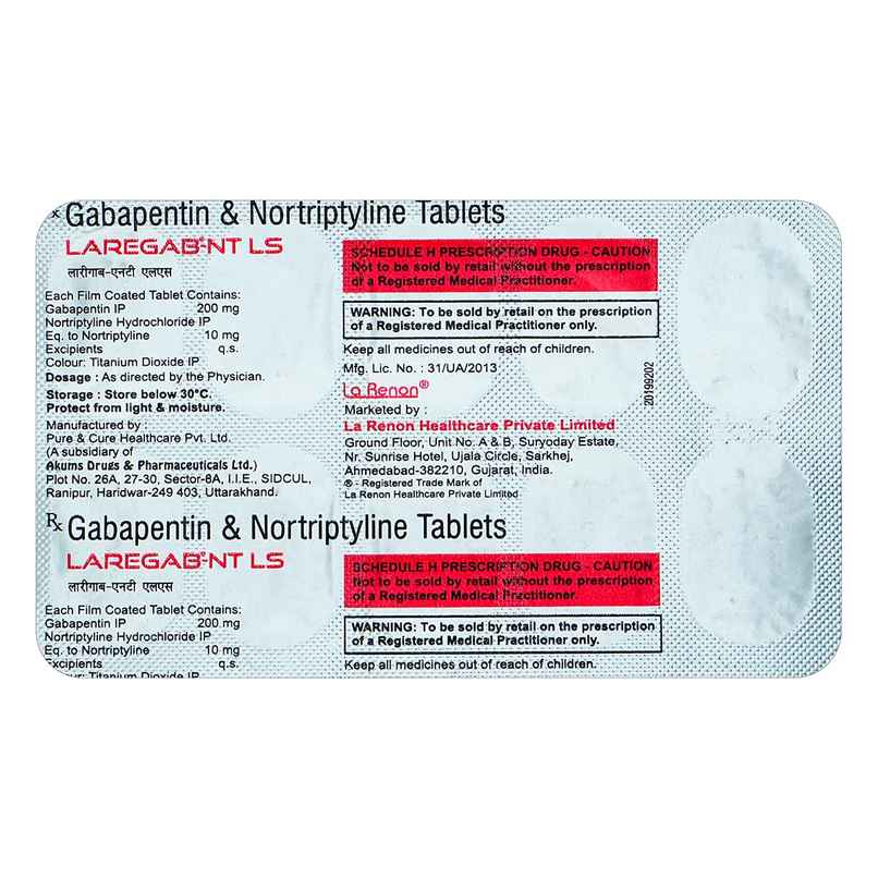 Laregab-NT LS Tablet Laregab-NT LS Tablet