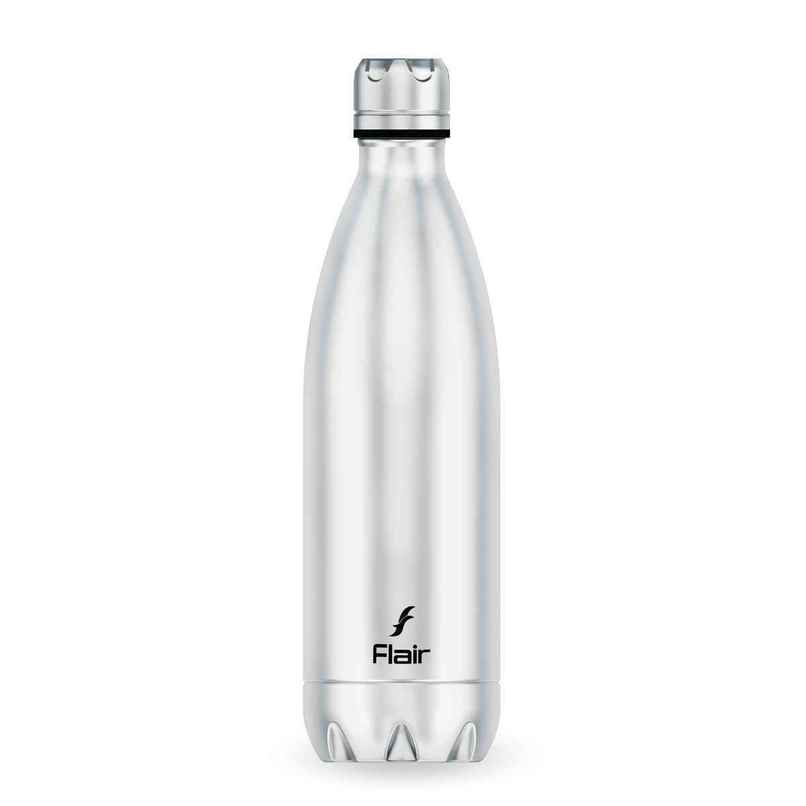 Flair Triumph Vaccum Stainless Steel Water Bottle 709 ml | Silver Flair Triumph Vaccum Stainless Steel Water Bottle 709 ml | Silver