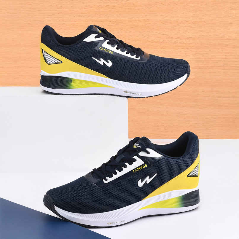 Campus Men's Camp Kripto Running Shoes | Blue | UK6